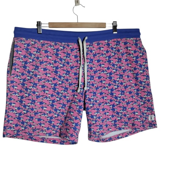 chubbies Other - chubbies lounge shorts Size XXL 7" Inseam Pink Orca Print